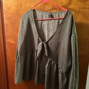 Shein Long Sleeve Blouse